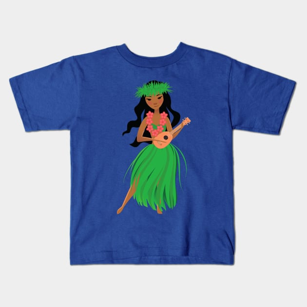 Tropical beauty. Kids T-Shirt by BlashkaShop